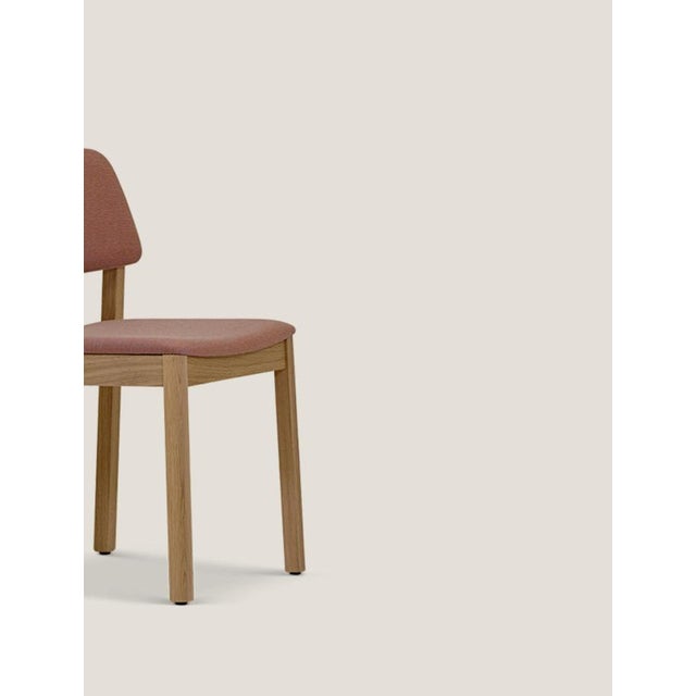 Wood Mio Chair with Upholstery by Friis and Moltke for One Collection For Sale - Image 7 of 11