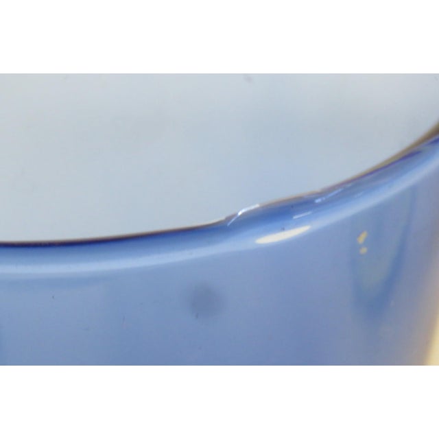 Glass Late 20th Century Anchor Hocking Refreshers Cobalt Tapered Tumbler Blue Glass Beverage Cup For Sale - Image 7 of 7