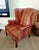 Traditional Elevate Your Space With This Stunning Vintage Dutch Cognac Colored Wingback Leather Club Chair For Sale - Image 3 of 12