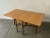 Brown Large Vintage Drop Leaf Table, 1960s For Sale - Image 8 of 9