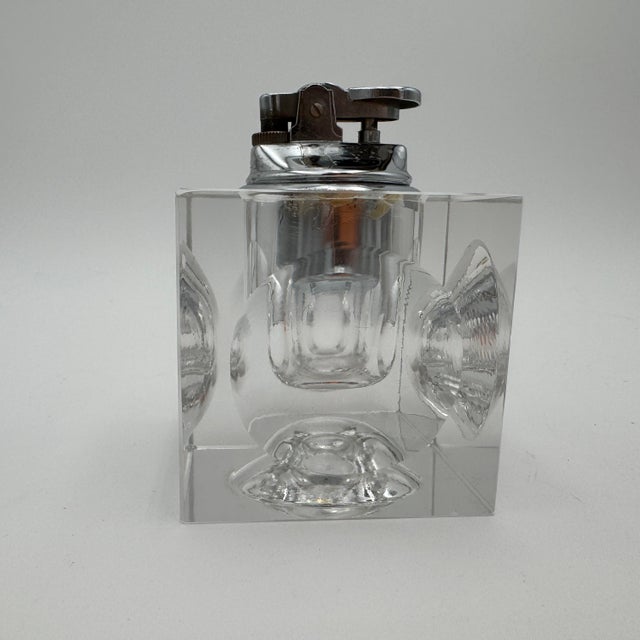Mid-Century Modern Ice Cube Lighter by Antonio Imperatore 1970 For Sale - Image 3 of 8