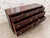 Vintage MCM Henredon Solid Mahogany 7 Drawer Dresser With Silver Tapered Legs For Sale In New York - Image 6 of 8