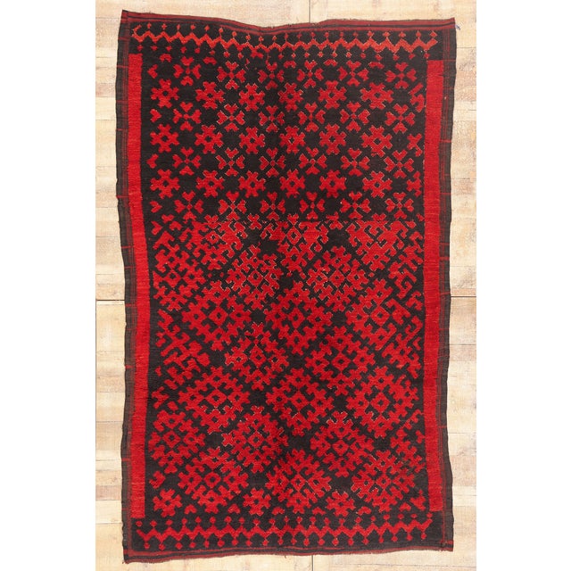 Vintage Talsint Moroccan Rug, 06'01 X 10'01 For Sale - Image 10 of 10