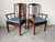 Hollywood Regency Vintage Henredon Hollywood Regency Chinoiserie Sculpted Mahogany Dining Armchairs – Pair For Sale - Image 3 of 16