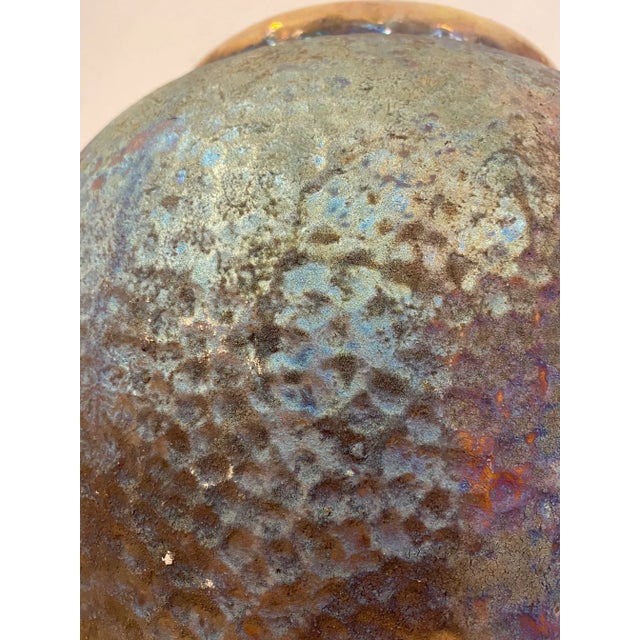 Momumental Large Tony Evans Vase For Sale - Image 9 of 10