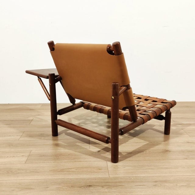 IT57 Armchair with Coffee Table and Ottoman by Ilmari Tapiovaara for Arnaboldi, 1957, Set of 2 For Sale - Image 9 of 11