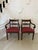 Set of Antique George III Mahogany Desk Chairs, 1800s For Sale - Image 12 of 13