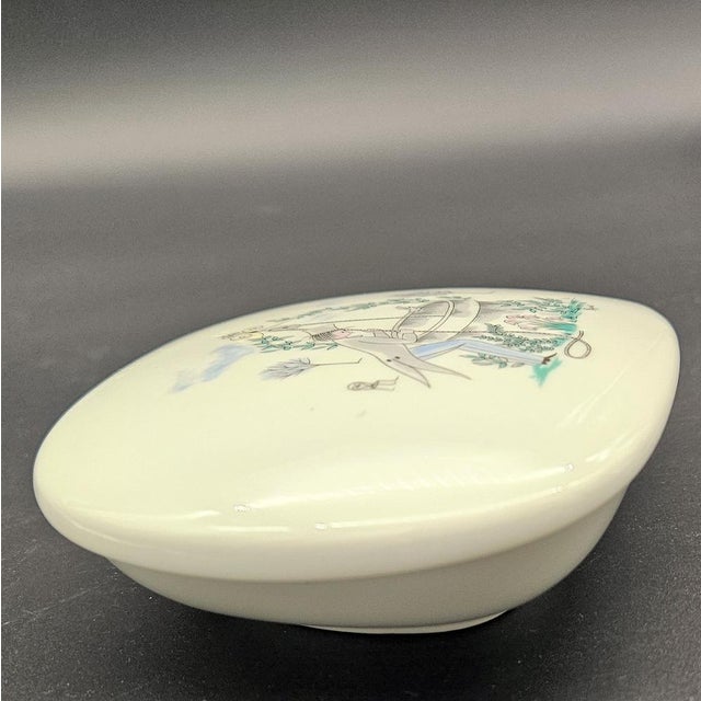 Ceramic Frog Prince Lidded Box from Rosenthal Studio Line, 1950s For Sale - Image 7 of 8