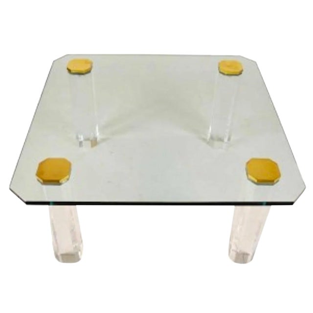 Glass Top Table For Sale