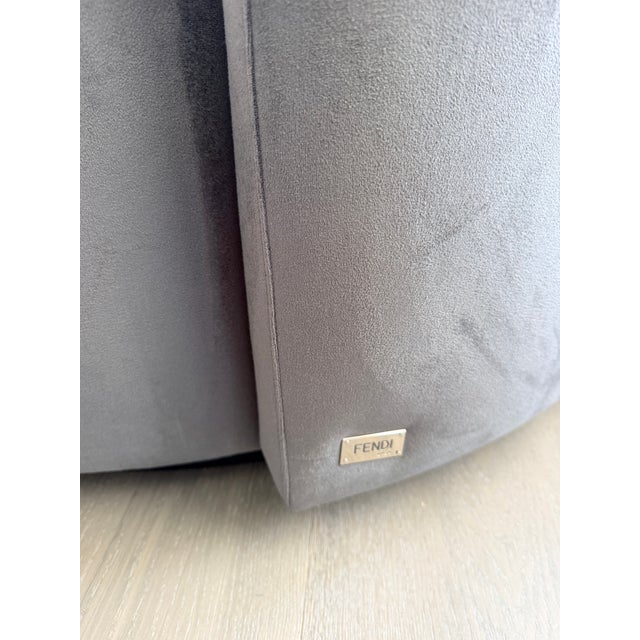 Fendi Fendi Casa Thea Armchair Loveseat For Sale - Image 4 of 4