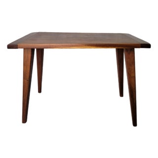 1960s Small Teak Table For Sale