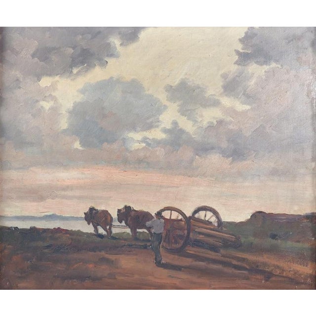 Oil painting by vittorio buora, siesta. Italy, 1947 origin italy period 1947 author vittorio buora (udine, 18 october 1910...