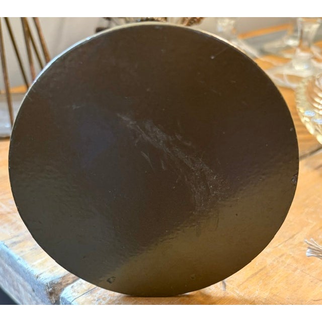 Metal Wheat Sheath Candle Holders For Sale - Image 7 of 7