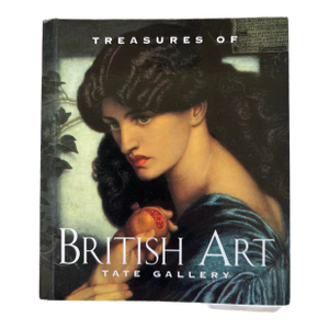 1990s Treasures of British Art Tate Gallery 228 Full Color Illustrations Tiny Folio Book
