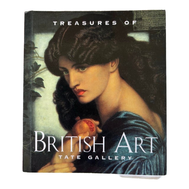 Treasures of British Art Tate Gallery 228 Full Color Illustrations Tiny Folio Book For Sale