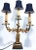 Goddess Fortuna Gilt Triple Candelabra Girandole Lamp For Sale - Image 12 of 12