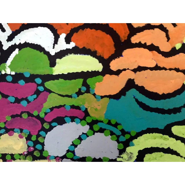 Painting Australian Aboriginal Artist Lorna Fencer Napurrula For Sale In Atlanta - Image 6 of 9