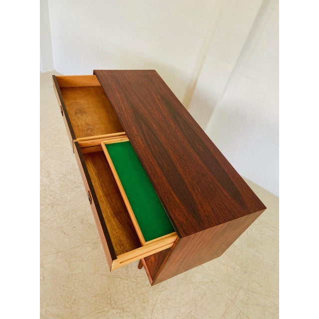 Gold Vintage Danish Rosewood Sideboards, 1960s, Set of 2 For Sale - Image 8 of 17