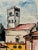 Rustic Henry Emil Salloch Original Watercolor on Paper Il Duomo, Barga Italy. 1970. For Sale - Image 3 of 7