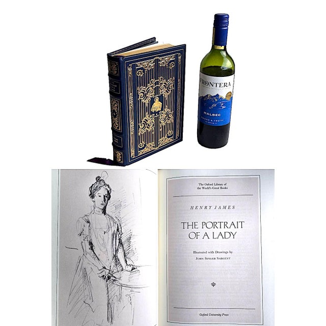 Offered is a limited edition printing of "The Portrait of a Lady", by Henry James, with illustrations by John Singer...