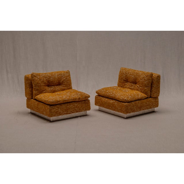 Space Age Lounge Chairs from Saporiti Italia, 1970s, Set of 2 For Sale - Image 13 of 13
