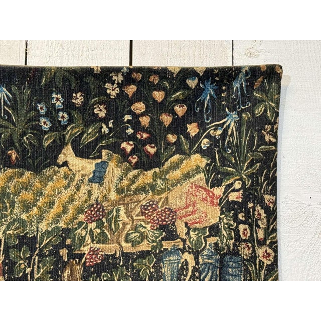 Textile The Grape Harvest Wall Tapestry from JP Panneaux Gobelins, 1970s For Sale - Image 7 of 9