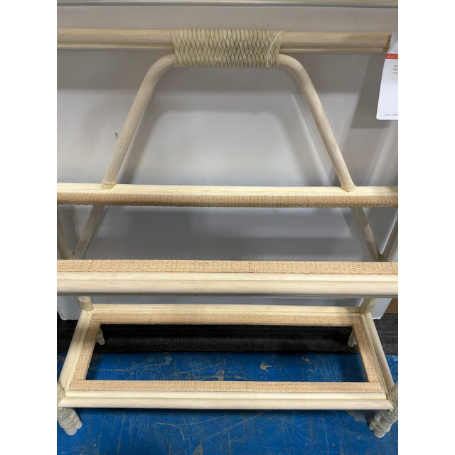 Cream Baker McGuire / Kara Mann Lattice Etagere. For Sale - Image 8 of 8
