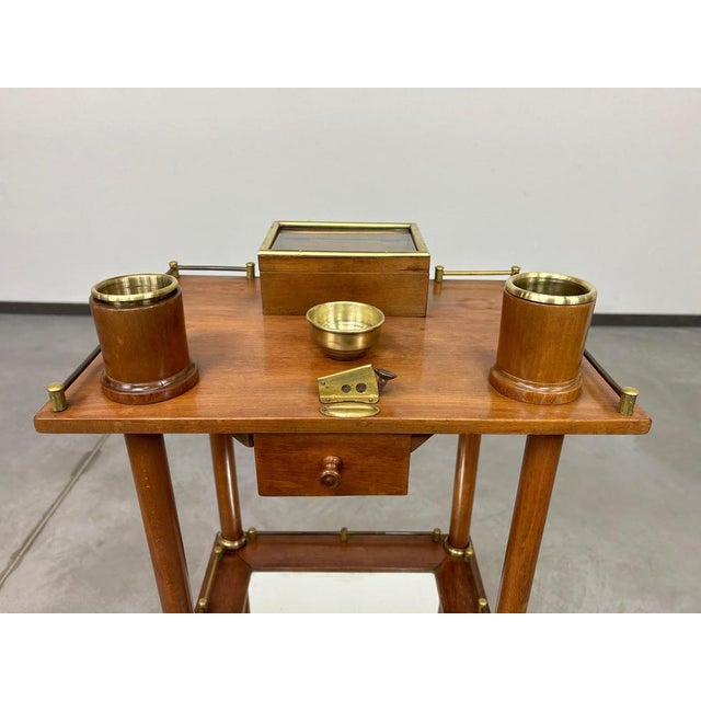 Jugendstil Tuxedo Side Table, 1920s For Sale - Image 4 of 16