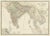 Antique Map of India and Ceylon, 1875 For Sale - Image 3 of 7