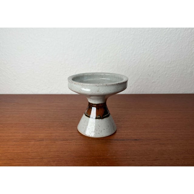 Mid-Century Modern Danish Studio Pottery Candleholder from Jette Andersen Keramik, 1960s For Sale - Image 12 of 12