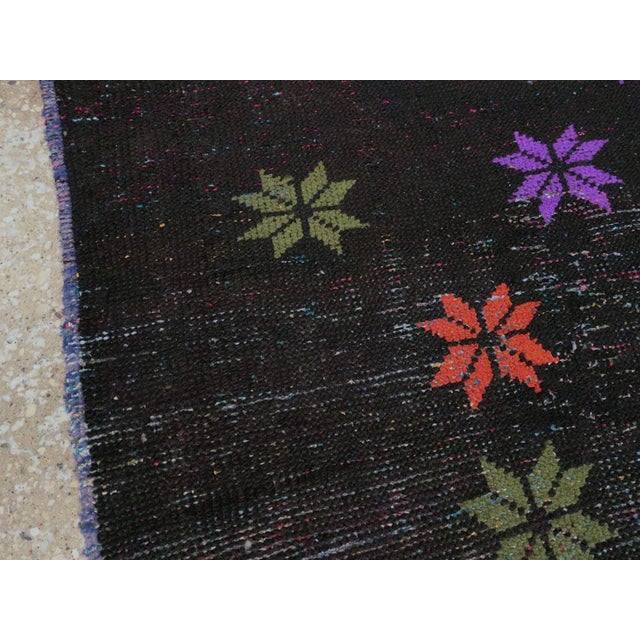 Mid-Century Modern Galerie Shabab Collection Mid-20th Century Turkish Anatolian Throw Rug For Sale - Image 3 of 6