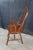 Late 20th Century 2 Amish Oak High Spindle Bow Back Windsor Dining Armchairs For Sale - Image 6 of 13