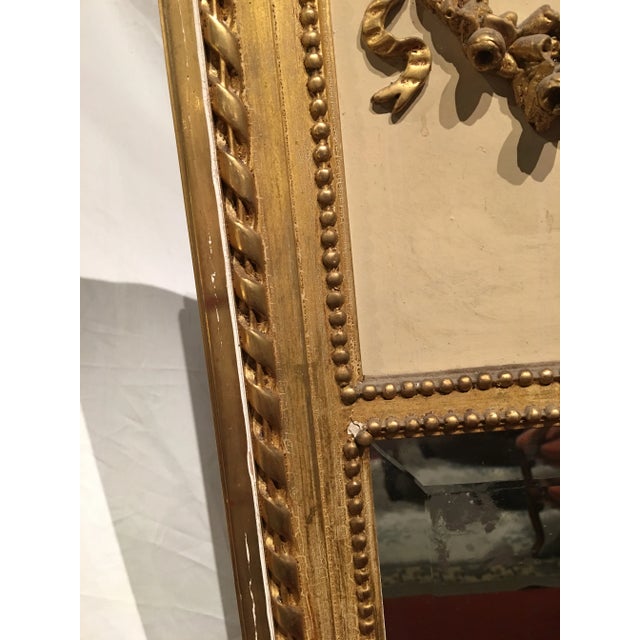 Late 19th Century Louis XVI Style Mirror For Sale - Image 5 of 9