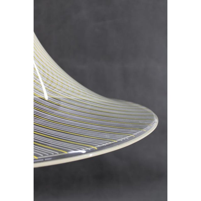 Guzzini Trumpet Pendant Lamp attributed to Meblo for Guzzini, Italy, 1970s For Sale - Image 4 of 12