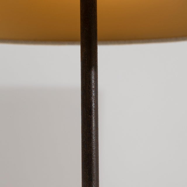 19th Century France Gold Carved Giltwood Floor Lamps - Pair For Sale - Image 9 of 10