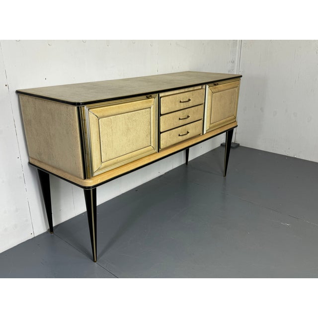 Italian Hollywood Regency Sideboard by Umberto Mascagni, 1950s For Sale - Image 4 of 10
