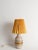White and Gold Ceramic Table Lamp by Fratelli Fanciulacci, 1970s For Sale - Image 9 of 18