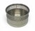Mid-Century Modern Vintage Eastern Pewter 3 3/4” Wine or Champagne Bottle Coaster Reticulated Pierced Lattice Gallery Rim For Sale - Image 3 of 11