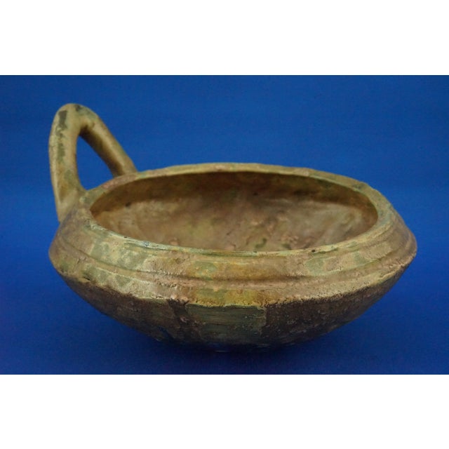 Ceramic Vintage Medieval Etruscan-Style Ceramic Bowl by Ferdinando Foderini for Kamars, 1960s For Sale - Image 7 of 18
