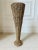 Vintage 19.5” Woven Braided Natural Rattan & Seagrass Vase For Sale - Image 11 of 14