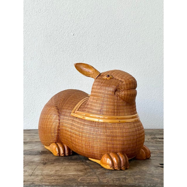 Vintage Shanghai Handicrafts Rabbit For Sale - Image 10 of 12