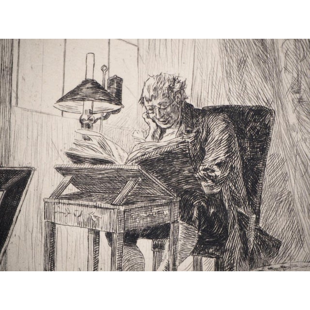 Félicien Rops, The Artist, Original Signed Etching For Sale - Image 3 of 8