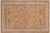 Shabby Chic Orange/Beige Wool Rug - 6'2'' X 9'0'' For Sale - Image 9 of 10