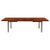 Stunning 1960's Mid-Century Modern Milo Baughman designed for Directional dining table with two leaves, fully restored...