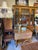 Charming Colonial Early American Beverage cart, tea cart, bar and drinkware, drop-leaf rolling cart,
