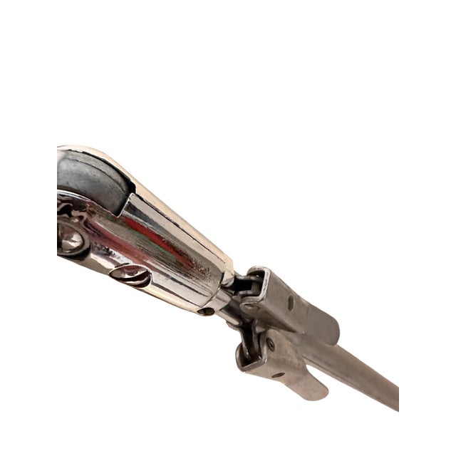 1950s Sonneman Style Eyeball, Tripod Floor Lamp in Chrome For Sale - Image 12 of 12