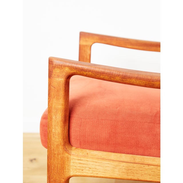 Mid-Century Modernn Senator Easy Chair by Ole Wanscher for France Peter Jeppesen, 1970s For Sale - Image 6 of 14