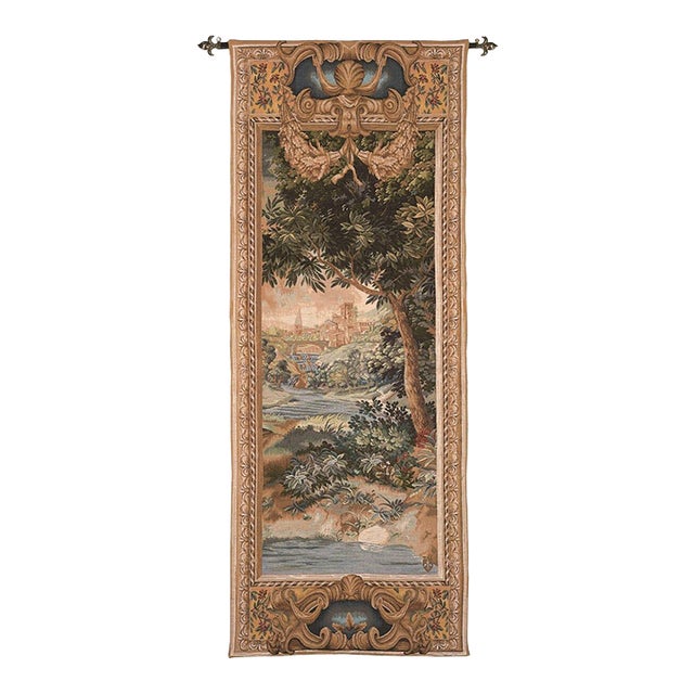 Portiere Cascade II Loom Woven Tapestry - 183 X 71 Cm (6'0" X 2'4") - Requires Rod Size 2 For Sale