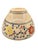 Ceramic Set of 4 Handcrafted Bat Trang Vietnamese Ceramic Pho or Ramen Bowls With Floral Motifs For Sale - Image 7 of 12