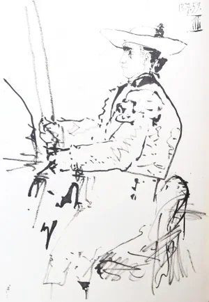 1980s "Toros y Toreros 22b" Lithograph After Pablo Picasso